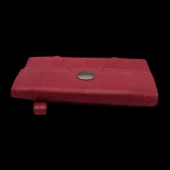 Kenneth Cole Reaction Billfold Wallet Pink Envelope Style - Picture 5 of 12